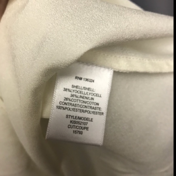 🚨HALSTON SPRING WHITE & LGHT GREY DAY DRESS🚨 - Picture 7 of 7